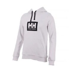 Bluza Z Kapturem Męska Helly Hansen Hh Box. Białe bluzy męskie Helly Hansen, m, bez wzorów, z bawełny, z kapturem. Za 349.00 zł.