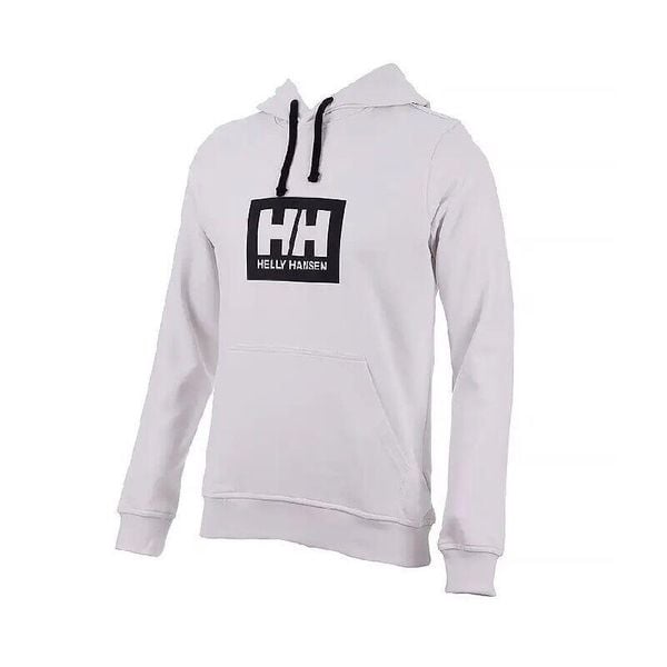 Bluza Z Kapturem Męska Helly Hansen Hh Box. Białe bluzy męskie Helly Hansen, m, bez wzorów, z bawełny, z kapturem. Za 349.00 zł.