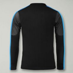 Męska Koszulka do Biegania z Długim Rękawem Kluczowe Cechy Model. Czarne koszulki sportowe męskie Legea, m, bez wzorów, z bawełny, bez kołnierzyka, bez ramiączek, do biegania. Za 56.00 zł.
