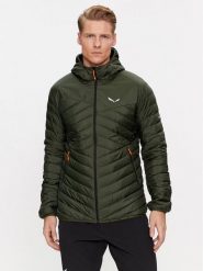 Salewa Kurtka puchowa Brenta RDS 27883 Zielony Regular Fit. Zielone kurtki sportowe męskie Salewa, m, bez wzorów, z puchu, outdoorowe. Za 893.99 zł.