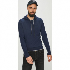Tommy Hilfiger - Bluza. Szare bluzy męskie Tommy Hilfiger, m, bez wzorów, z bawełny, z kapturem. W wyprzedaży za 339.90 zł.