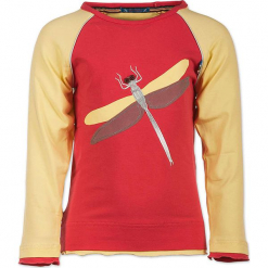 Koszulka "Little Lamb Dragonfly" w kolorze czerwono-żółto-zielonym. Czerwone bluzki dla dziewczynek 4FunkyFlavours Kids, z długim rękawem. W wyprzedaży za 82.95 zł.