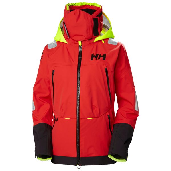 Damska kurtka narciarska Helly Hansen Ægir Race 2.0. Czerwone kurtki damskie Helly Hansen, na zimę, bez wzorów, bez kaptura, narciarskie. W wyprzedaży za 3,197.50 zł.