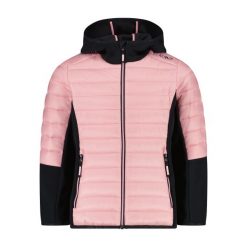 Kurtka z kapturem dla dziewczynki CMP. Czerwone buty zimowe dziewczęce CMP, bez wzorów, z puchu, bez zapięcia. Za 383.00 zł.