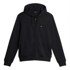 Bluza męska Napapijri Balis Fzh Sum. Czarne bluzy męskie Napapijri, m, bez wzorów, bez kaptura. Za 359.99 zł.