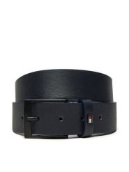 Tommy Hilfiger Pasek Męski Adan 3.5 Ext AM0AM13014 Granatowy. Niebieskie paski damskie Tommy Hilfiger, bez wzorów, ze skóry. Za 139.99 zł.