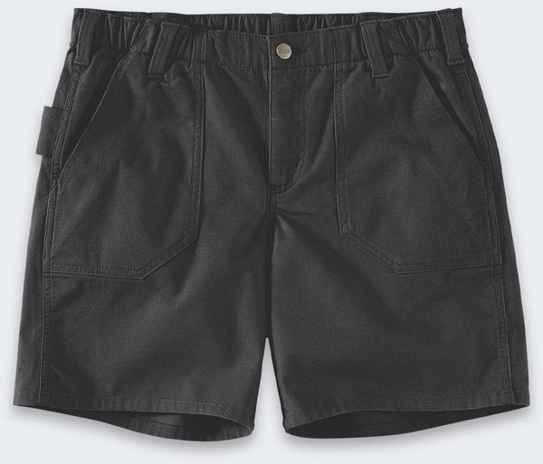 Carhartt Spodenki Carhartt Rugged Flex Canvas Black. Brązowe krótkie spodenki sportowe męskie Carhartt, m, bez wzorów. Za 227.56 zł.