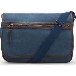 Torba na ramię - Granatowy. Niebieskie torby na ramię męskie Reserved. Za 129.99 zł.