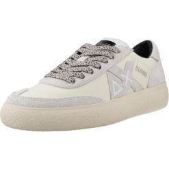 Buty SUN68 SALLY Biały. Białe obuwie sportowe damskie SUN68, bez wzorów, ze skóry, na fitness i siłownię. Za 296.99 zł.