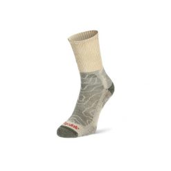 Skarpetki trekkingowe Bridgedale Hike Lt Merino C Boot. Brązowe skarpety męskie Bridgedale, bez wzorów, z elastanu. Za 89.99 zł.