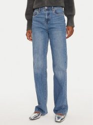 Morgan Jeansy 242-PCHIMA Niebieski Straight Fit. Niebieskie jeansy damskie Morgan. Za 189.99 zł.