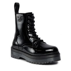 Trapery Lumberjack. Czarne kozaki damskie Lumberjack. Za 349.99 zł.