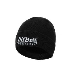 Czapka męska Pitbull zimowa Small Logo. Czarne czapki i kapelusze męskie PITBULL, na jesień, bez wzorów. Za 59.99 zł.