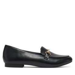 Loafersy DeeZee. Czarne mokasyny damskie DeeZee. Za 99.99 zł.