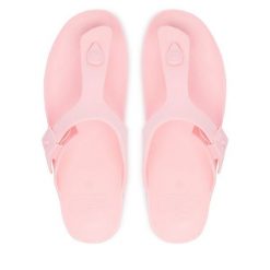 Japonki Scholl. Czerwone klapki damskie Scholl, bez wzorów, bez obcasa. Za 184.99 zł.