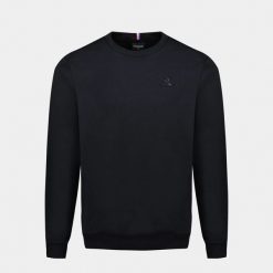 Bluza Le Coq Sportif ESS Ton/Ton N°1. Czarne bluzy męskie le coq sportif, na zimę, xl, z aplikacjami, z bawełny, bez kaptura. Za 362.00 zł.