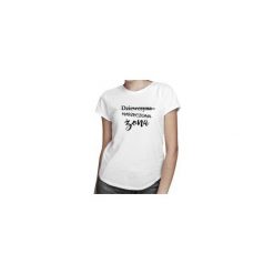 Koszulkowy Damska koszulka z nadrukiem Dziewczyna - Narzeczona - Żona. T-shirty i topy dla dziewczynek Koszulkowy, bez wzorów, bez ramiączek. Za 69.90 zł.