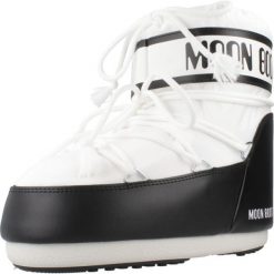 Buty MOON BOOT 14093400 001 Biały. Białe trekkingi damskie Moon Boot, na zimę, trekkingowe. Za 741.99 zł.