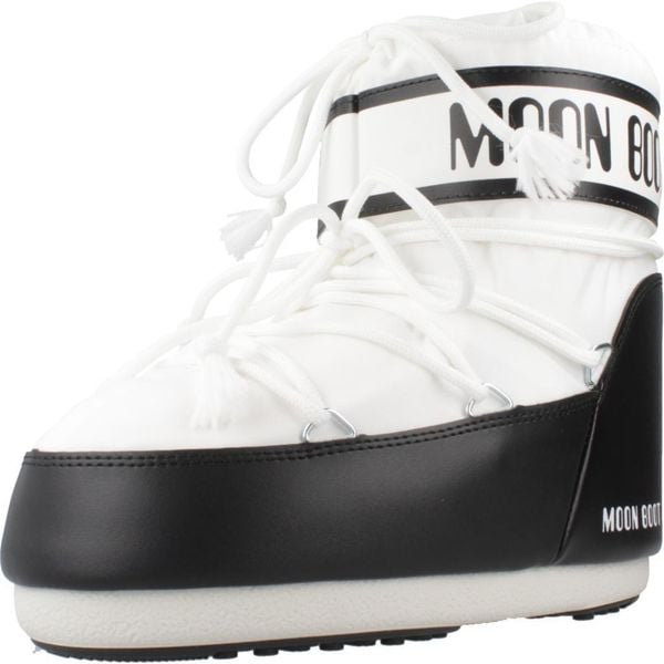 Buty MOON BOOT MB ICON LOW NY Biały. Białe trekkingi damskie Moon Boot, na zimę, trekkingowe. Za 737.99 zł.