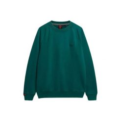 Bluza Superdry Essential Logo. Zielone bluzy męskie Superdry., xl, bez wzorów, bez kaptura. Za 266.00 zł.
