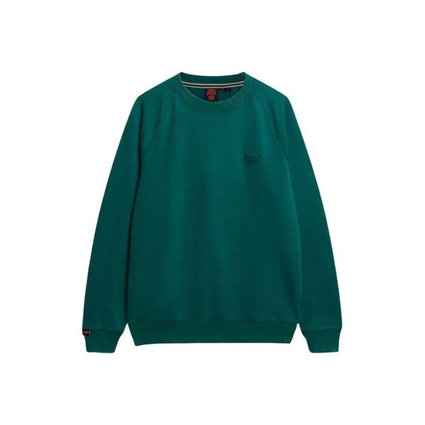 Bluza Superdry Essential Logo. Zielone bluzy męskie Superdry., xl, bez wzorów, bez kaptura. Za 278.75 zł.