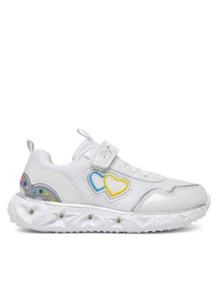 Primigi Sneakersy 7967000 Biały. Białe buty sportowe dziewczęce Primigi, bez wzorów, z materiału, bez zapięcia. Za 122.99 zł.