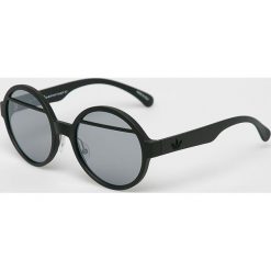 Adidas Originals - Okulary AORP001. Czarne okulary przeciwsłoneczne damskie adidas Originals, okrągłe. W wyprzedaży za 129.90 zł.