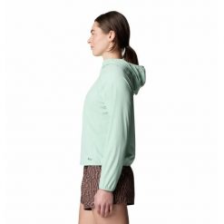 Bluza damska z kapturem Mountain Hardwear Sunshield™. Zielone bluzy damskie Mountain Hardwear, l, bez wzorów, z materiału, z kapturem. Za 450.50 zł.