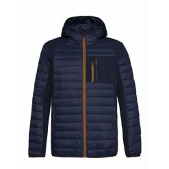 Kurtka puchowa Protest Letton. Niebieskie kurtki sportowe męskie Protest, na zimę, l, bez wzorów, z puchu, narciarskie. Za 499.99 zł.