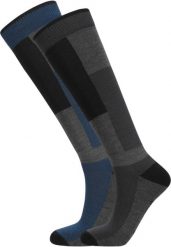 Skarpetki Whistler Corsicana (x2). Szare skarpety damskie Whistler, bez wzorów, z elastanu. Za 66.99 zł.