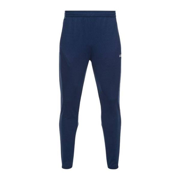 Spodnie piłkarskie męskie Capelli Basic I Adult Training. Niebieskie spodnie sportowe męskie CAPELLI SPORT, m, bez wzorów, z materiału, do piłki nożnej. Za 149.99 zł.