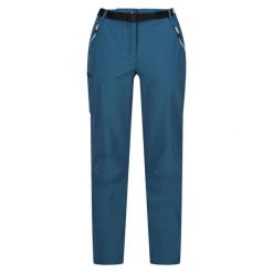 Spodnie turystyczne dla kobiet Regatta Xert III. Niebieskie spodnie sportowe damskie Regatta, bez wzorów, trekkingowe. W wyprzedaży za 347.00 zł.