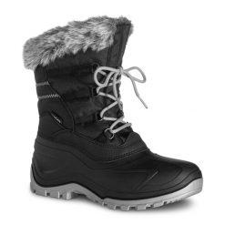 Buty zimowe damskie wysokie Trezeta YUKI. Czarne obuwie sportowe damskie Trezeta, bez wzorów, trekkingowe. Za 474.00 zł.