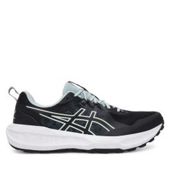 Buty do biegania Asics. Czarne buty sportowe męskie Asics, bez zapięcia, do biegania. Za 339.99 zł.