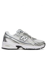 New Balance Sneakersy GR740WN Srebrny. Szare buty sportowe dziewczęce New Balance, bez wzorów, z materiału, bez zapięcia. Za 449.99 zł.