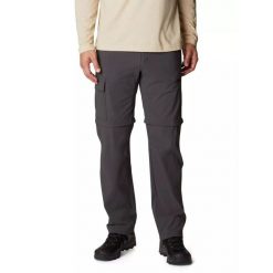 Spodnie turystyczne męskie Columbia Newton Ridge II Convertible. Szare spodnie snowboardowe męskie Columbia, m, bez wzorów, trekkingowe. Za 439.00 zł.