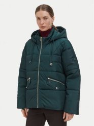 Liu Jo Kurtka zimowa TF6006 TS62A Zielony Regular Fit. Zielone kurtki damskie Liu Jo, na zimę, xs, bez wzorów, z syntetyku, bez kaptura. Za 1,119.00 zł.