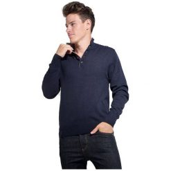 William De Faye Sweter Męski Xl Ciemny Niebieski. Niebieskie swetry przez głowę męskie William de Faye, z kaszmiru. Za 289.00 zł.