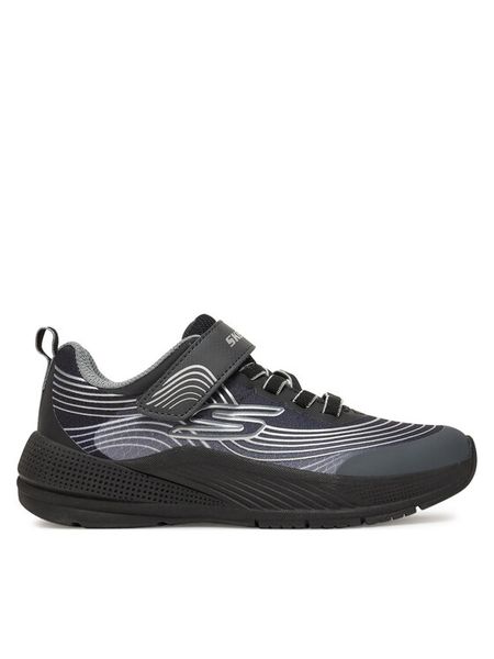 Skechers Sneakersy Microspec Advance- 403926L/BKSL Czarny. Czarne buty sportowe chłopięce Skechers, bez wzorów, z materiału, bez zapięcia. Za 137.99 zł.