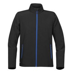 Męska Kurtka Soft Shell Orbiter. Czarne kurtki sportowe męskie STORMTECH, l, bez wzorów, trekkingowe. Za 259.99 zł.