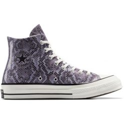 Buty sportowe Converse Chuck 70. Fioletowe obuwie sportowe damskie Converse, bez wzorów, z syntetyku, sportowe, bez zapięcia. Za 443.99 zł.