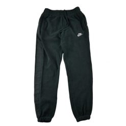 Second life - Męskie czarne spodnie do biegania - Jak nowy. Czarne spodnie sportowe męskie Nike, m, bez wzorów, z materiału, do biegania. Za 126.86 zł.