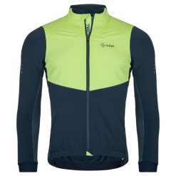Męska koszulka kolarska Kilpi MOVETO-M. Niebieskie bluzy męskie Kilpi, m, bez wzorów, z nylonu, bez kaptura. Za 339.43 zł.