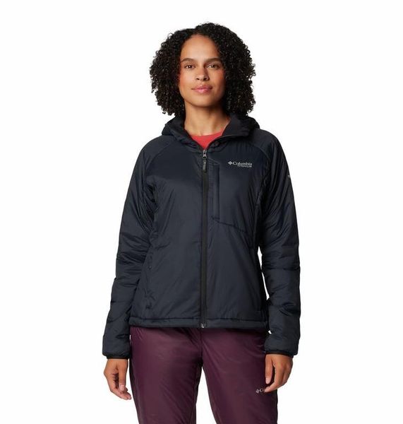 COLUMBIA Kurtka damska Silver Leaf II Stretch Insulated Jacket black-L. Czarne kurtki damskie Columbia, l, bez wzorów, z materiału, bez kaptura. Za 516.50 zł.