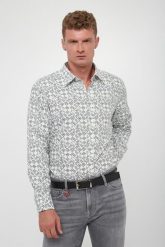 Koszula męska z wzorem Hanson3-W JOOP! JEANS. Koszule męskie JOOP! Jeans, m, bez wzorów, z jeansu, bez kołnierzyka, bez ramiączek. Za 459.00 zł.