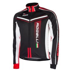 Koszulka kolarska męska Rogelli Gara Mostro z długim rękawem. Czarne buty sportowe męskie Rogelli, bez zapięcia, rowerowe. W wyprzedaży za 324.80 zł.