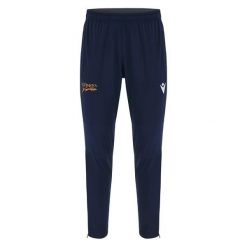 Spodnie treningowe Sale Sharks 2024/25. Niebieskie spodnie sportowe męskie Macron, l, bez wzorów, z dresówki, na fitness i siłownię. Za 256.50 zł.