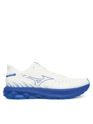 Mizuno Buty do biegania Wave Skyrise 6 J1GC2509 Biały. Białe buty sportowe męskie Mizuno, z materiału, bez zapięcia, do biegania. Za 449.99 zł.