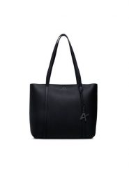 Armani Exchange Torebka 942930 CC726 28621 Czarny. Czarne torebki do ręki damskie Armani Exchange, bez wzorów, ze skóry, bez dodatków. Za 449.99 zł.