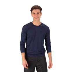 Koszulka trekkingowa męska Rossignol SKPR. Czarne bluzy męskie Rossignol, m, bez wzorów, bez kołnierzyka, bez ramiączek, trekkingowe. Za 179.99 zł.